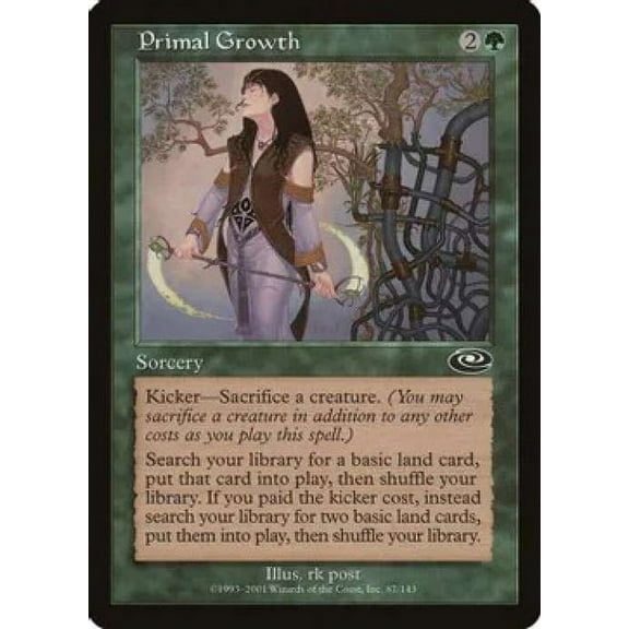 MtG Planeshift Common Primal Growth (Foil) #87