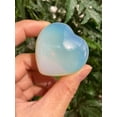 thumbnail image 3 of Opalite Gemstone Hearts, Polished Opalite Puffy Hearts, Opalite Palm Stone, Opalite Heart (1 Heart), 3 of 8