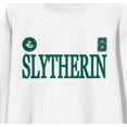 thumbnail image 2 of Harry Potter Slytherin Mascot Adult White Crew Neck Long Sleeve Sweatshirt-Medium, 2 of 4