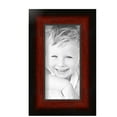 thumbnail image 2 of ArtToFrames 4" x 8" Matte mahogany Diploma Picture Frame, 4x8 inch Brown Wood Poster Frame (WOM-5108), 2 of 7