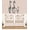Gray, variant on Giraffes Three Wall Decal ~ Children or Other 25" x 30" (Gray)