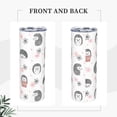thumbnail image 4 of PAYOHTO Cute Watercolor Hedgehogs Kawaii 20 Oz Stainless Steel Mug Tumblers Cup for Men Women Insulated Slim Thin Travel Tumbler, 4 of 7