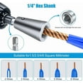 thumbnail image 3 of 3X Wire Stripping&Twisting Tool Electrical Drill Wire Stripper Cable Nut Twister, 3 of 5