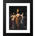 thumbnail image 2 of Alessandro Turchi 19x24 Black Modern Framed Museum Art Print Titled - Hilosophy, History and Prudence Awakening the Mind to a Desire for Knowledge, 2 of 5
