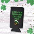 thumbnail image 4 of St. Patrick's Day Slim Spiked Seltzer Coolies, You Can Find Me In The Pub Slim Coolies, Irish Saint Patrick's Day Skinny Coolers, St. Paddy's Day Gifts, 4 of 5