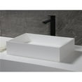 thumbnail image 1 of ALFI ABRS2014 20 x 14 Po Évier en Résine de Surface Solide&44; Blanc Mat, 1 of 5