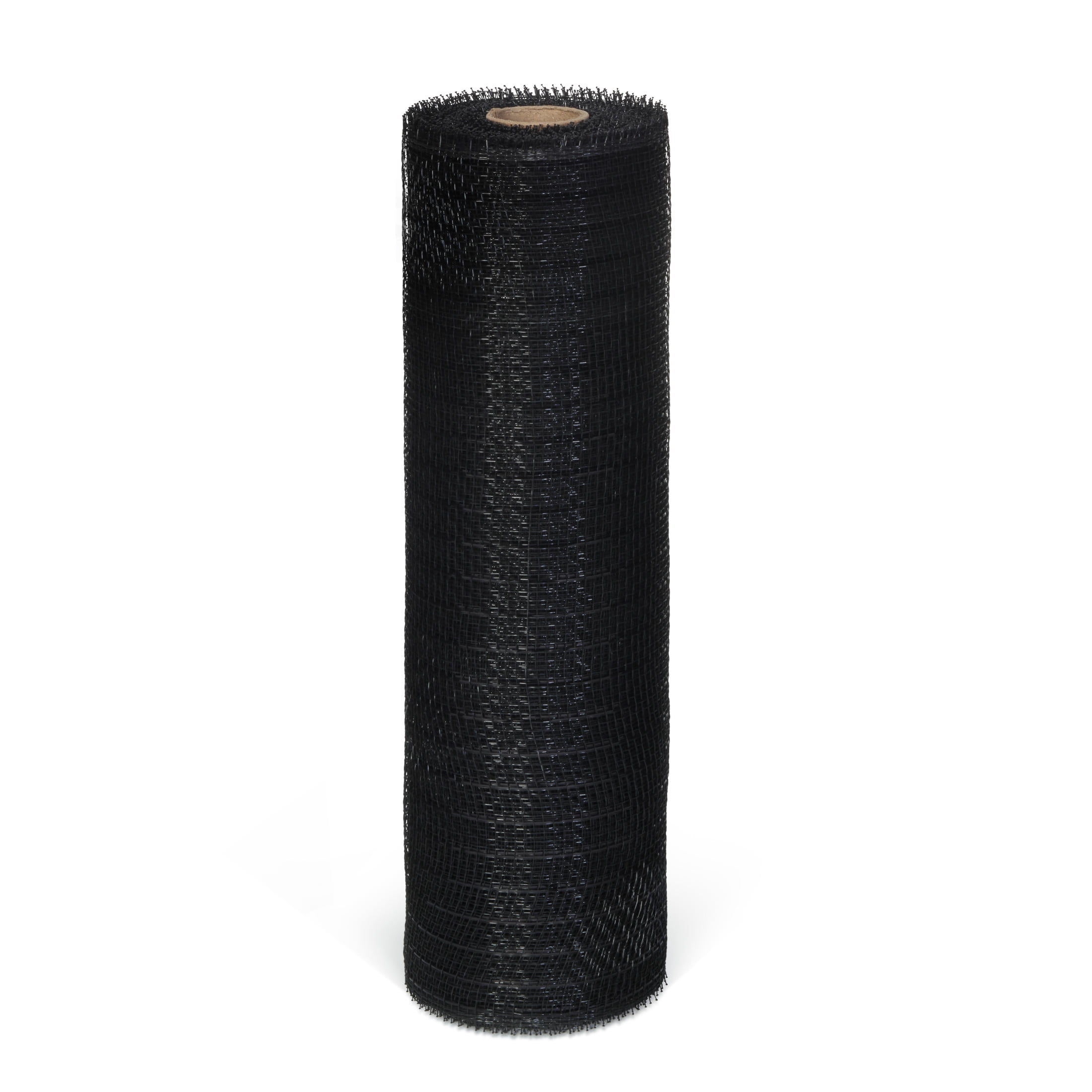 Hello Hobby Black Deco Mesh for Crafts, Ribbons and Decorations, 10 in x 10 yd