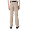 thumbnail image 3 of 5.11 Work Gear Women's Fast-Tac Cargo Professional Uniform Pants, Polyester Ripstop, Khaki, 12 Long, Style 64419, 3 of 6