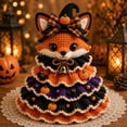 thumbnail image 3 of Halloween Crochet Tabletop Decoration DIY Kit, Choose Character Design for Handmade Seasonal Home Display and Gift, 3 of 9
