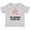 AC-Heather Grey, variant on Gramma Loves Me Girl Flamingo Girls Toddler T-Shirt