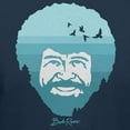 thumbnail image 3 of Teelocity Bob Ross Sunset Fill Navy Short Sleeve Graphic Tee, 3 of 4