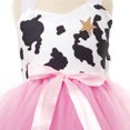 thumbnail image 3 of ZRBYWB Dress For Girls Toddler Girls Sleeveless Cow Print Princess Dress Party With Hat 2 Piece Set Party Dresses, 3 of 5