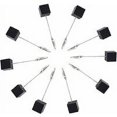 thumbnail image 4 of 10 clips para notas, base de fotos en forma de cubo, clip de papel para notas, soporte para fotos, clip para notas de papel, soporte para clip de notas con cierre de cocodrilo, color negro, 4 of 5