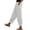 507_Grey, variant on Jxximdong Cargo Pants for Women, Ladies Fashion Striped Printed Side Button Elastic Waist Ninth Pants, Blue Womens Casual Trousers