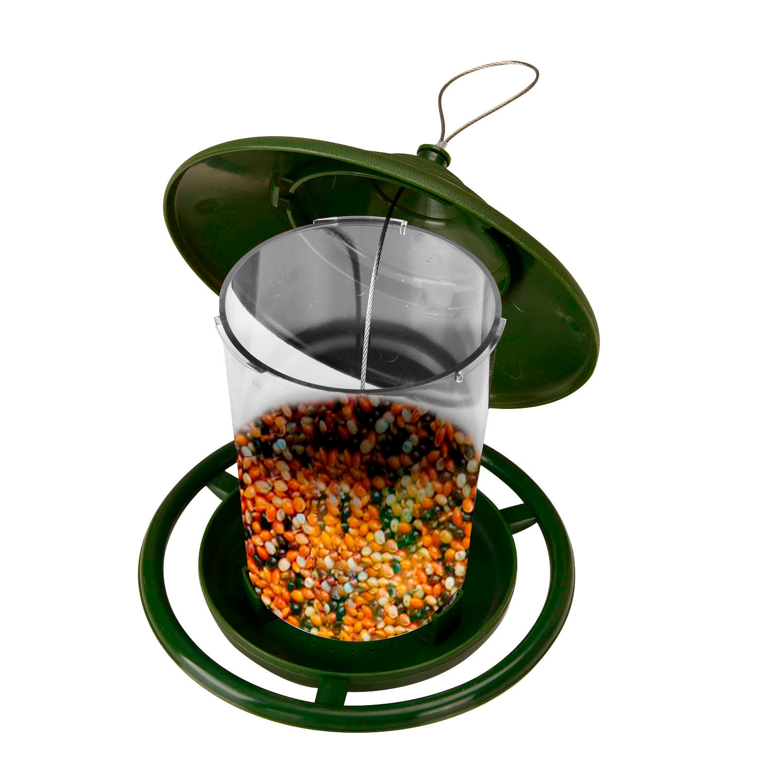 Wild Bird Feeder Outdoors Weather and Water Resistant Squirrel-Proof Wild Bird feeders,Garden Decoration Yard for Bird Watchers