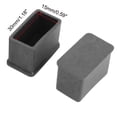 thumbnail image 2 of Tapas de Patas de Silla de Goma 15x30mm, Cubiertas de Mesa de Muebles Rectangulares, Protectores de Suelo 12 Piezas, 2 of 2
