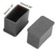 thumbnail image 2 of Tapas de Patas de Silla de Goma 15x30mm, Cubiertas de Mesa de Muebles Rectangulares, Protectores de Suelo 12 Piezas, 2 of 2