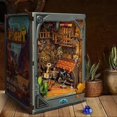 thumbnail image 2 of Wooden Assembled Bookstand Desktop Decoration Gift Mine Battle Base, 2 of 5