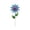 B001- Brass Cat Bell Wind Chime, variant on Outdoor Garden Decor, Metal Garden Decor, Yard Art Outdoor and Garden, Front Yard Decorations Outdoor, 17X6X0.5 Inch Hand-Painted Blue and Pink Sunflower Metal Pick, Durable
