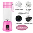 thumbnail image 4 of MIni Portable 380ml Juicer Machines Fruits Blender USB Rechargeable Smoothies Mixer Water Cup, 4 of 6
