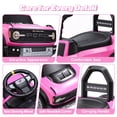 thumbnail image 6 of iYofe Toddler Push Car, Licensed Ford Bronco Raptor Toddlers Ride on Toys with Music, Under Seat Storage, Ages 18+ Months, Pink, 6 of 10