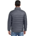 thumbnail image 7 of Lavenicole Mens Puffer Jacket - Waterproof Zip Up Hooded Lightweight Jacket for Men Darkgray 3XL, 7 of 7