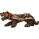 thumbnail image 1 of MORÍN Imágenes |Figura decorativa Jaguar con decoración azteca |15cm | estilo prehispánico (Bronce), 1 of 4