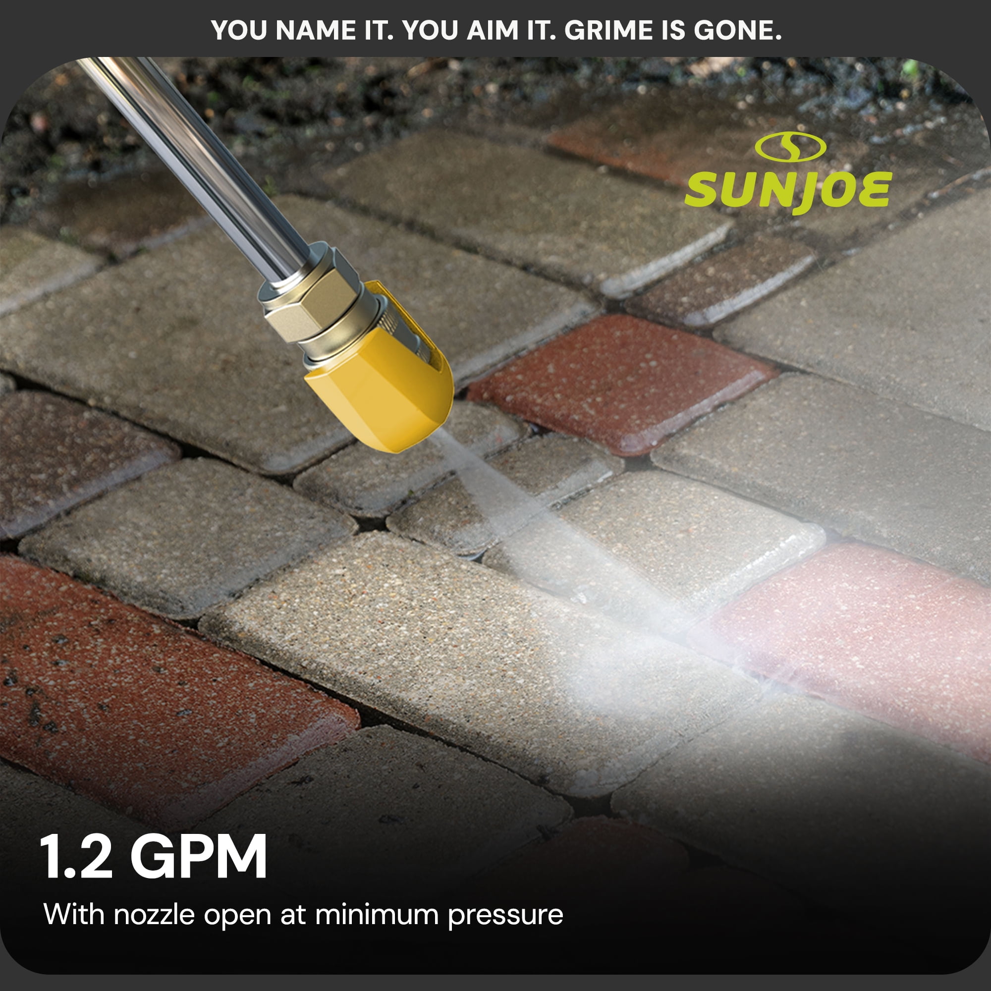 Open Box Sun Joe Electric Pressure Washer, Portable Power Washer with Wheels