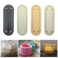 thumbnail image 4 of Accesorios de monedero Talladora de cuero de PU Bolsa de bricolaje Base Los 6x18cm Hugo Parte inferior del bolso de tejer, 4 of 9