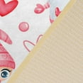 thumbnail image 5 of SKYSONIC Valentine's Day Gnome Door mat Non Slip Floor Door Rug Soft Floor Mat for Kitchen Garden Bedroom Indoor Outdoor Entrance Home Holiday Decoration 23.6" x15.7", 5 of 7