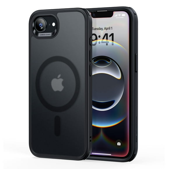 Funda ESR para iPhone 16e con MagSafe, negra a prueba de golpes