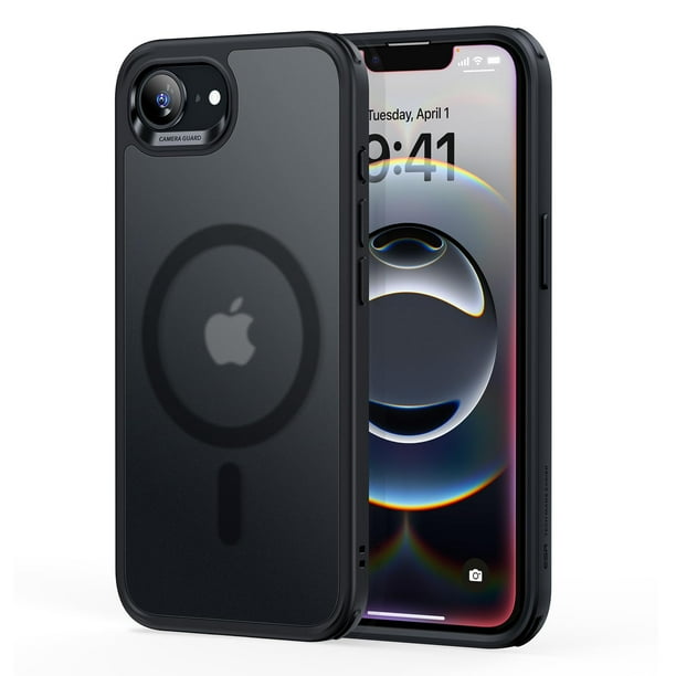 Funda ESR para iPhone 16e con MagSafe, negra a prueba de golpes