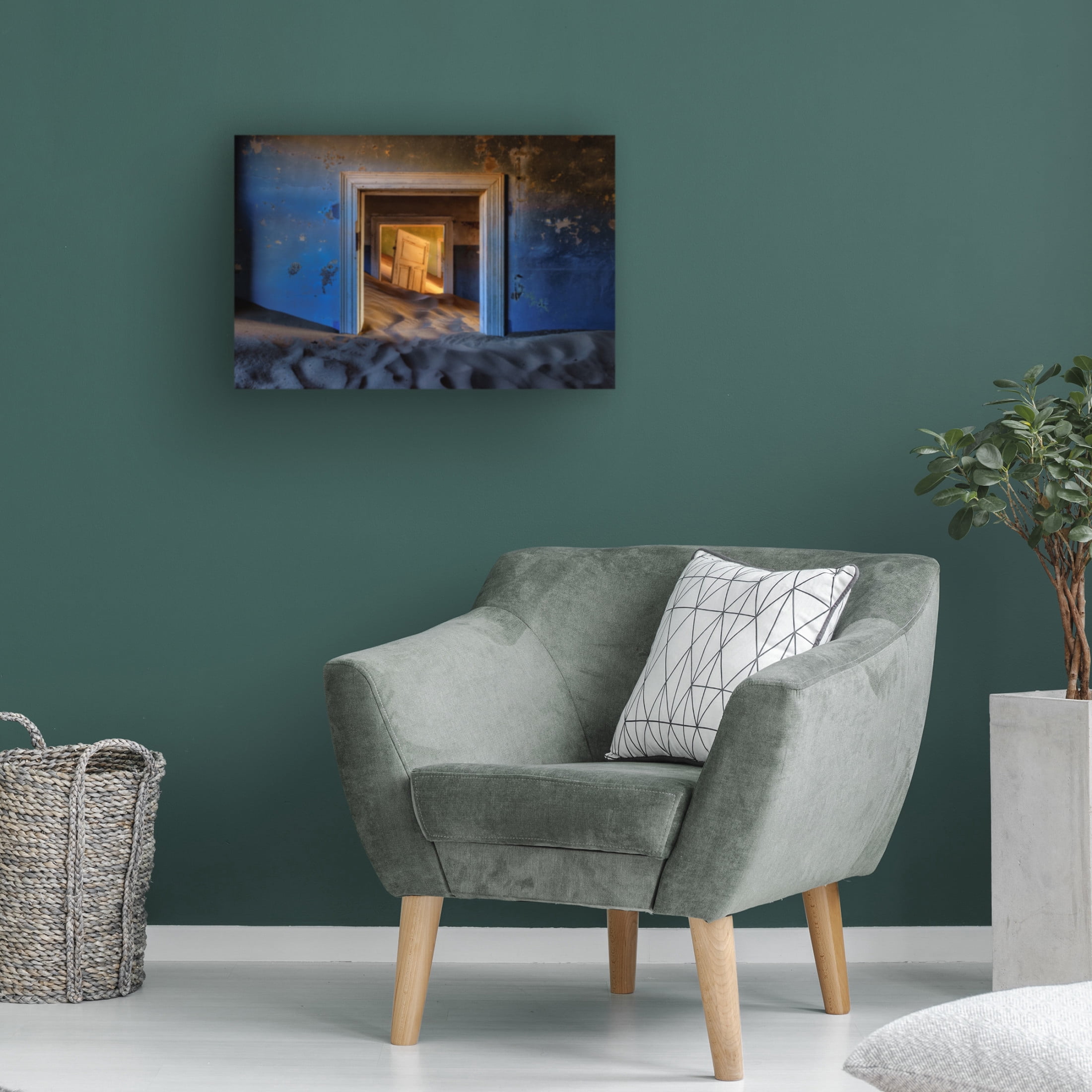 Trademark Fine Art Michael Zheng Kolmannskuppe Canvas Wall Art