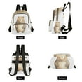 thumbnail image 2 of Brown Bear Travel Laptop Backpack Casual Daypack Lightweight Bookbag Compartment for Business, 2 of 7