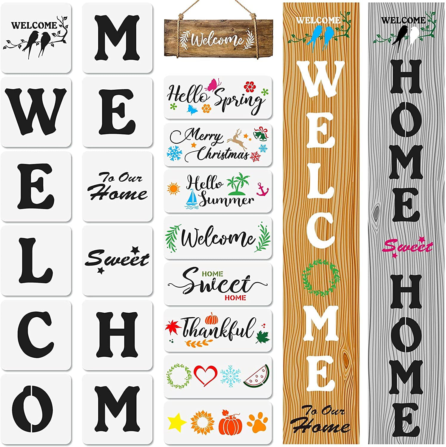 Welcome to Our Neck Stencil Reusable Free Shipping
