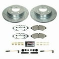 thumbnail image 2 of PowerStop Rear Z36 Truck & Tow Carbon-Fiber Ceramic Brake Pad and Drilled and Slotted Rotor Kit Fits: MERCEDES-BENZ Select Models K8655-36, 2 of 4