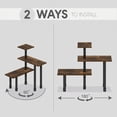 thumbnail image 4 of Furinno TURN-N-TUBE Desk Organizers and Accessories, 3-Tier Desktop Organizer, Adjustable Desk Shelf, for Home Office, Study Room, Dorm Room, Organizers and Storage, Amber Pine, 4 of 4