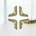thumbnail image 3 of 60Pcs 14MM DIY Album Folders Crafts Scrapbook Antique Bronze Book Corner Protector, 3 of 7