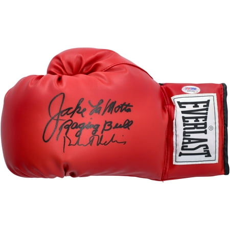 Robert De Niro & Jake LaMotta Autographed Raging Bull Boxing Glove