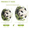 thumbnail image 2 of Panda Bamboo Leaves White 3 Pack Dish Sponges Bulk Natural Sponges Compressed Sponges Non-Scratch for Kitchen Cleaning Dishes, 2 of 7