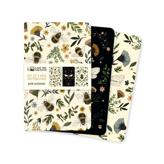 Mini Notebook Collections Jade Mosinski Set of 3 Mini Notebooks, (Hardcover)