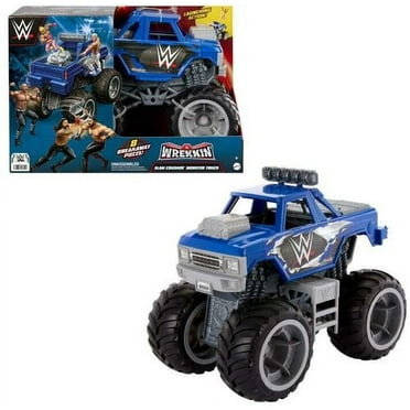 Mattel WWE Vehicle Wrekkin Slam Crusher Monster Truck