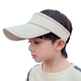 thumbnail image 1 of Gorra ajustable con viseras para el sol, unisex para niños, sombreros deportivos atléticos, protección UV para niños de 4 a 10 años, 1 of 5