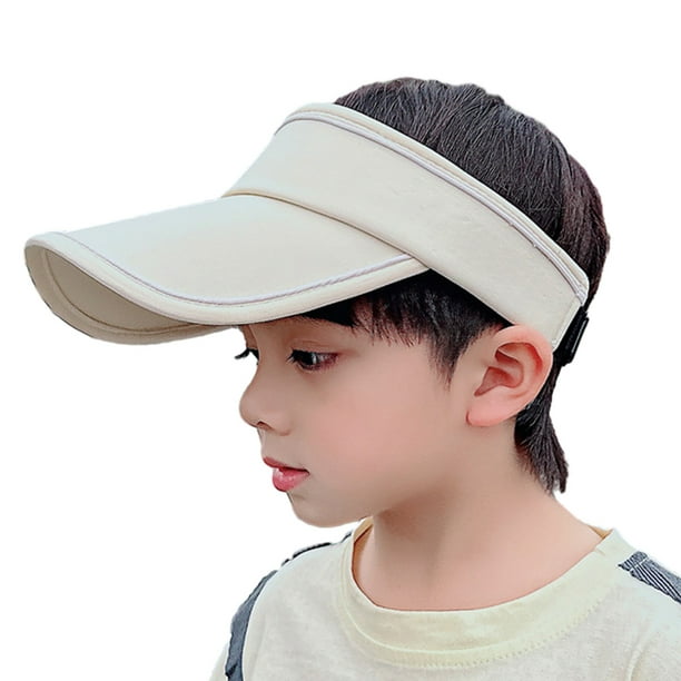 Gorra ajustable con viseras para el sol, unisex para niños, sombreros deportivos atléticos, protección UV para niños de 4 a 10 años