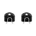 thumbnail image 4 of Riwesomey Cuerda Cleat compuesto automático progresivo alambre abrazadera Hardware barco remolque rodillo Pilates equipo para velero Kayak No.01 2piezas Riwesomey CBP188946, 4 of 5