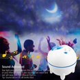 thumbnail image 6 of Boriyuan LED Galaxy Projector Lamp Starry Sky Night Light, Ocean Moon Star Speaker Remote, 6 of 10