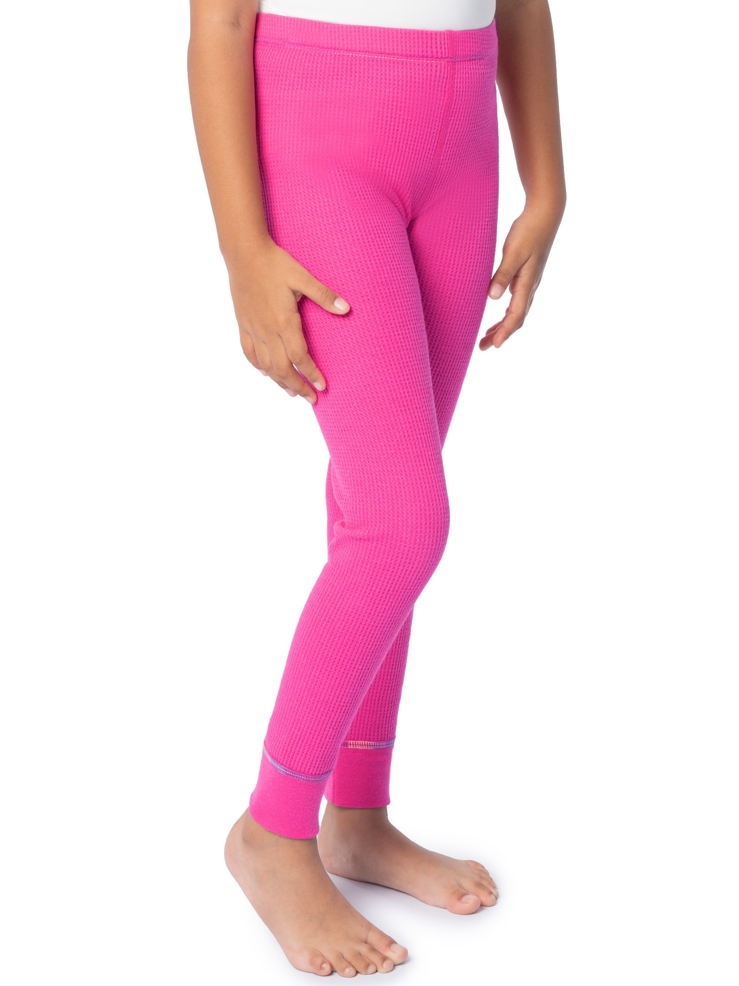 Athletic Works Boy's & Girl's Waffle Thermal Underwear Crew Top & Bottom Set, Sizes XS-XXL