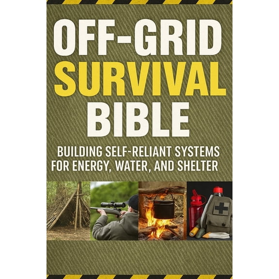 Off-Grid Survival Bible; Building Self-Reliant Systems for Energy, Water, and Shelter: Unlock the Secrets of True Self-R, (Paperback)