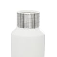 thumbnail image 5 of CosmoLiving by Cosmopolitan 18" Handmade White Ceramic Vase with Gray Striped Accents, 5 of 11