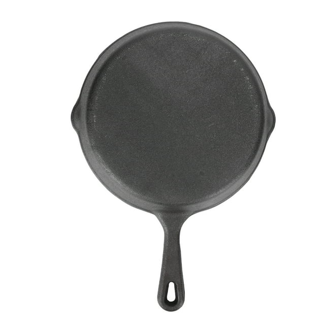 Ccdes Cast Iron Skillet, Uniform Heating Oven Safe Skillet For Serving For Cooking For Baking